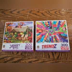 2 -300 Piece EZ•grip Large Grand Puzzles